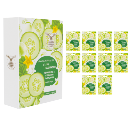 بلاك قناع الوجه الخيار (باكيت 10 حبات)