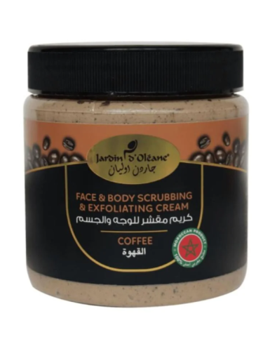 جاردن اوليان - كريم مقشر للوجه والجسم بالقهوة ، 50...