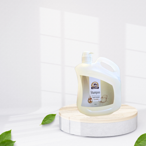 شامبو النخيل بالفيتامينات النغذية برائحة جوز الهند...