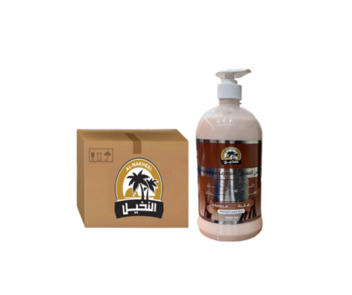 لوشن مساج النخيل 1000 مل فانيلا كرتون 12 علبة