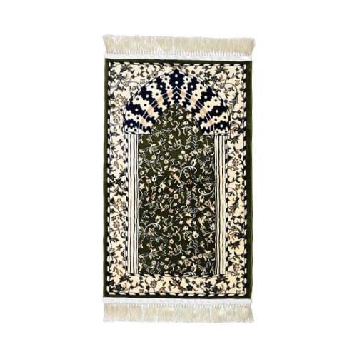The ornate mihrab of the Prophet
