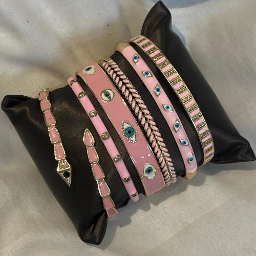 طقم اساور - وردي