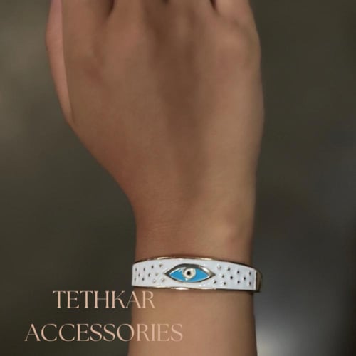 اسوارة عين مطلية ذهب #3