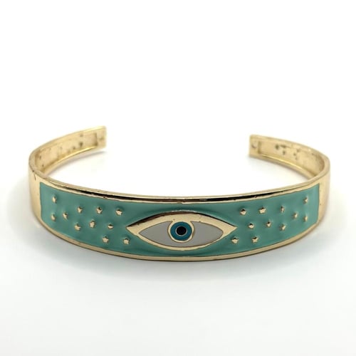 اسوارة عين مطلية ذهب #3