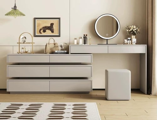 طاولة تزيين بتصميم مبتكر