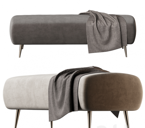 بانكيت 50×50×140 سم - رمادي