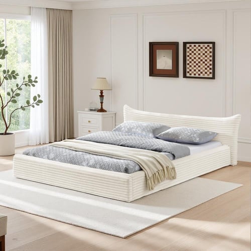 سرير برونلى -مخمل