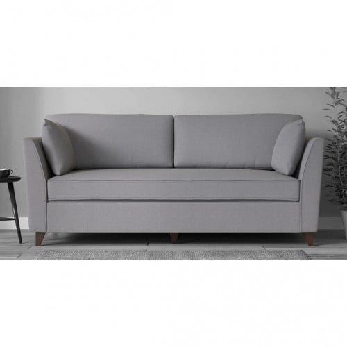 كنبة 3 مقاعد 200×85×85 سم - رمادي