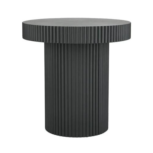 طاولة جانبية سوداء 50*50*55 سم