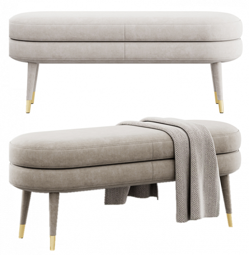 بانكيت 50×50×140 سم - رمادي