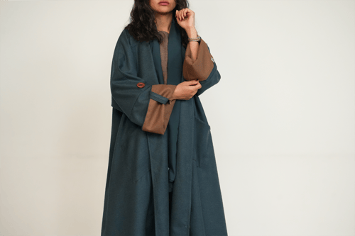 Blue Cashmere Coat