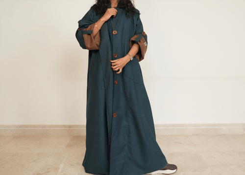 Blue Cashmere Coat