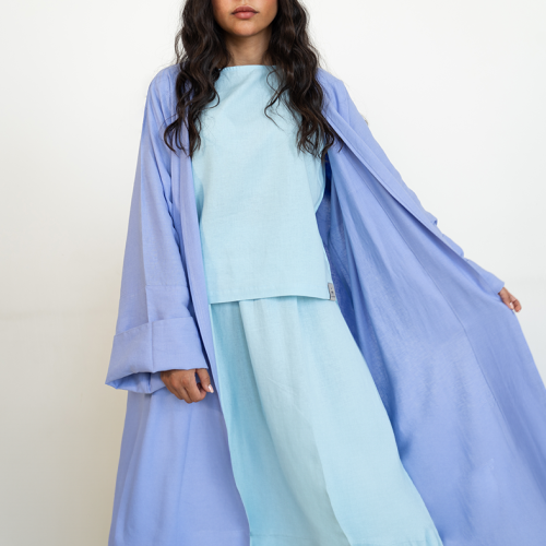 Lavender Line Abaya
