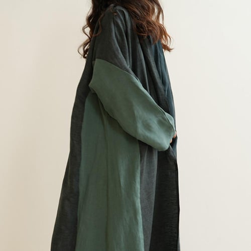 Two Green Shades Abaya