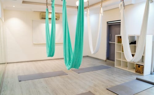 جلسة اليوغا الهوائية العلاجية