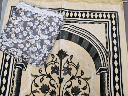 طقم صلاة تركي سجاد معاء شرشف صلاة