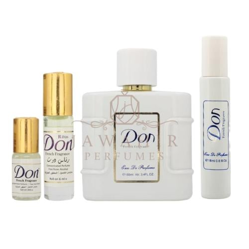 مجموعة عطور دون 4 قطع