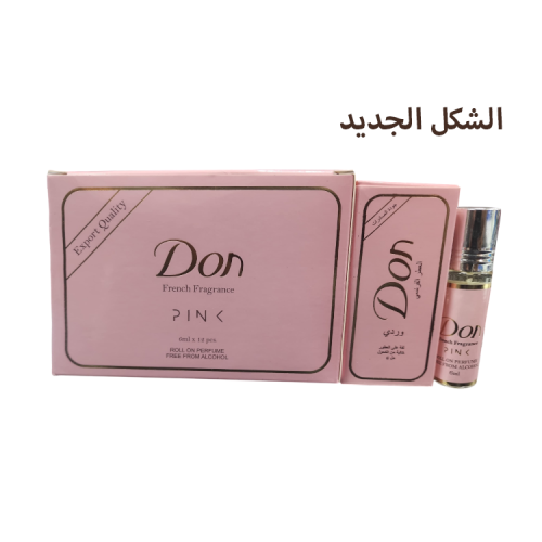 عطر دون وردي رول خالي من الكحول درزن 6مل ×12