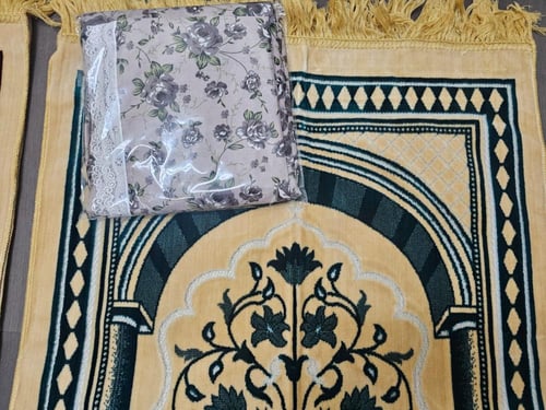 طقم صلاة تركي سجاد معاء شرشف صلاة