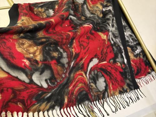 شال صوف ناعم ب الوان زاهيه #4