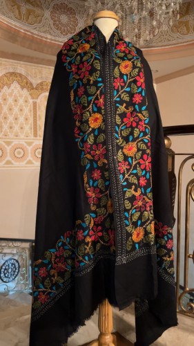 شال كشميري فخم بتطريز مميز 15