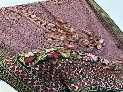 شال كشميري مزين بالتطوير *٦