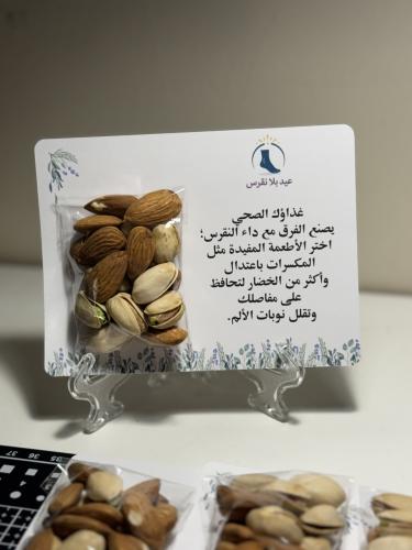 Nut distribution card