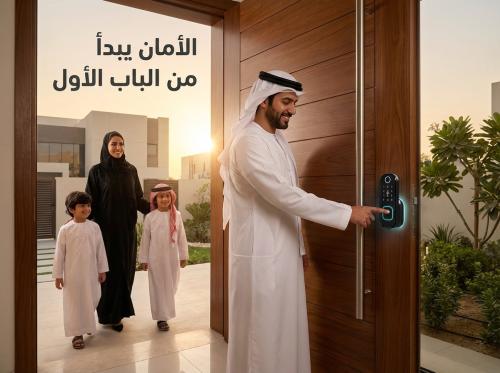 Catchface قفل باب ذكي ببصمة مقاوم للصدأ TTLock