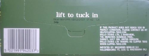 شاي أحمر عضوي نقي من شركة كليبر