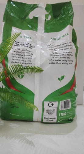 شاي PGtips كيس كبير عدد ( 1100 حبة)