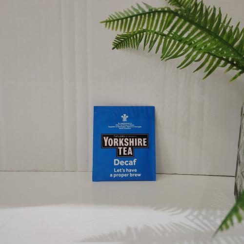 ظرف شاي يوركشاير بدون كافيين ( مغلف )