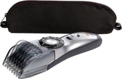 باناسونيك ماكينة تشذيب وحلاقة الشعر الفضية,ER-217