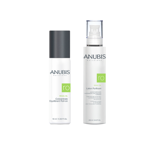 روتين العناية بحب الشباب من ANUBIS
