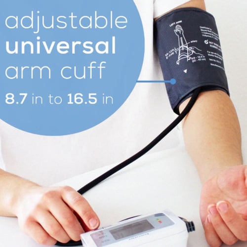 جهاز قياس ضغط الدم من أعلى الذراع من بيورير ,أبيض...