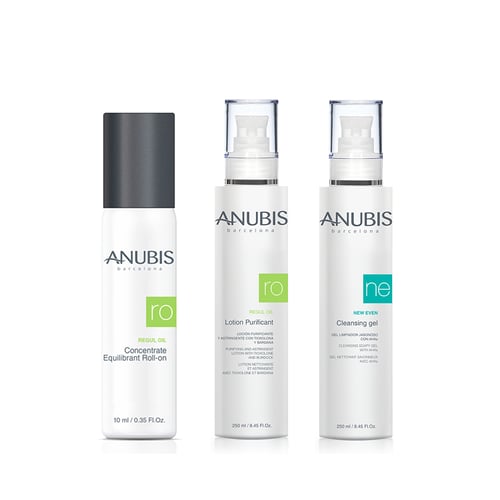 روتين البشرة الدهنية من ANUBIS