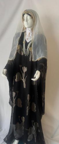 Black shiny Hijazi clothing package