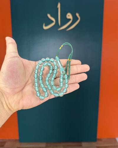 مسباح بكلايت اخضر شفاف