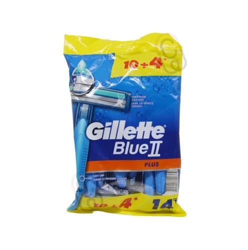 GILLETTE أزرق PLUS 10+4