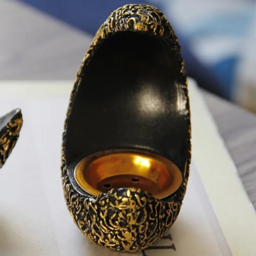 مبخرة راتينج بتصميم هلال مضيء