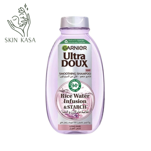 شامبو غارنييه الترا دو خلاصة ماء الارز والنشا - 60...