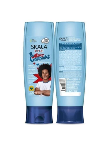 مجموعة شامبو وبلسم سكالا ميس كريسبينوس للأطفال للش...