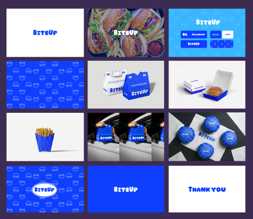 BiteUp هوية تجارية جاهزة للبيع مع تعديل الاسم