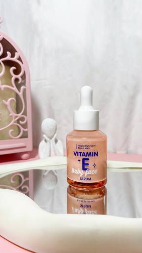 سيروم بيبي فيس بالڤيتامين اي لنضارة البشرة وعلاج ا...