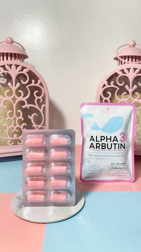 كبسولات ألفا اربوتين ( استخدام خارجي وليس للبلع )