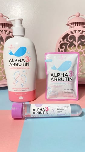 مجموعة ألفا أربوتين لتفتيح الجسم