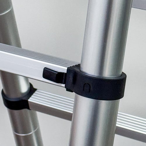 سلم المنيوم تلسكوب مزودج