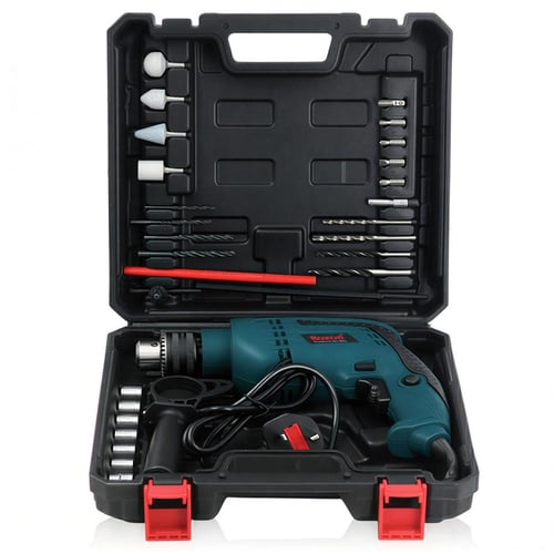 دريل كهربائي - 13 ملم مع اكسسوارات - 500 واط - ROX...
