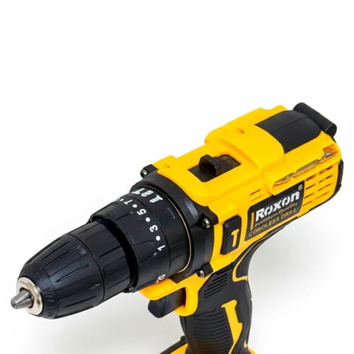 دريل بطارية 21 فولت مع اكسسوارات - ROXON