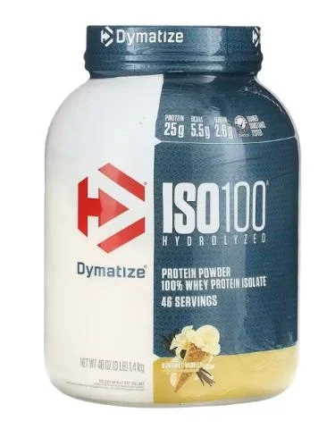ديماتايز‏, ISO100 المتحلل مائيًا ، 100٪ بروتين مصل...