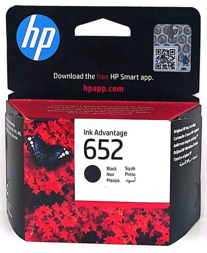 حبر طابعة اسود 652 hp